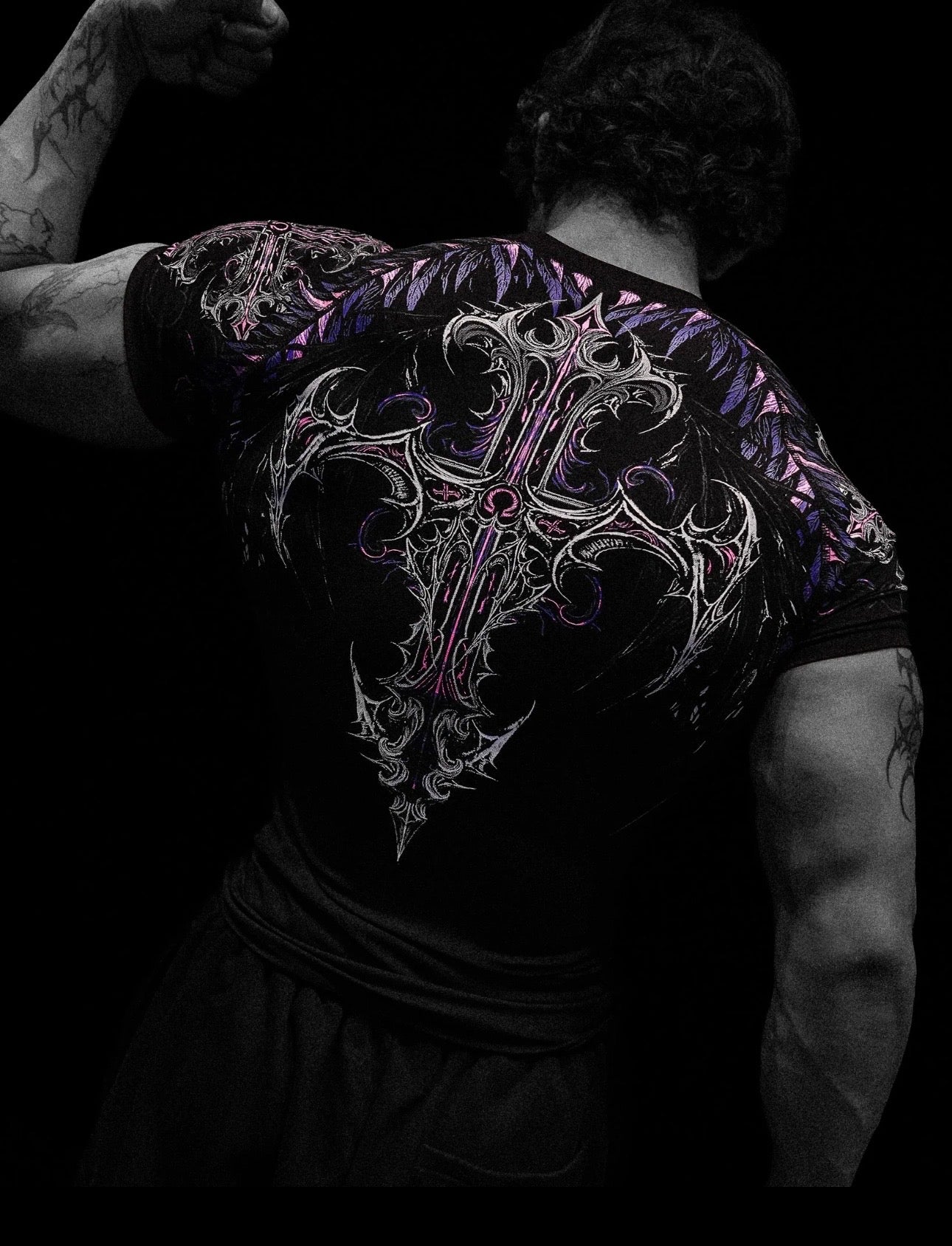VOID TECH FALLEN KNIGHT SHORT SLEEVE COMPRESSION (TWILIGHT)