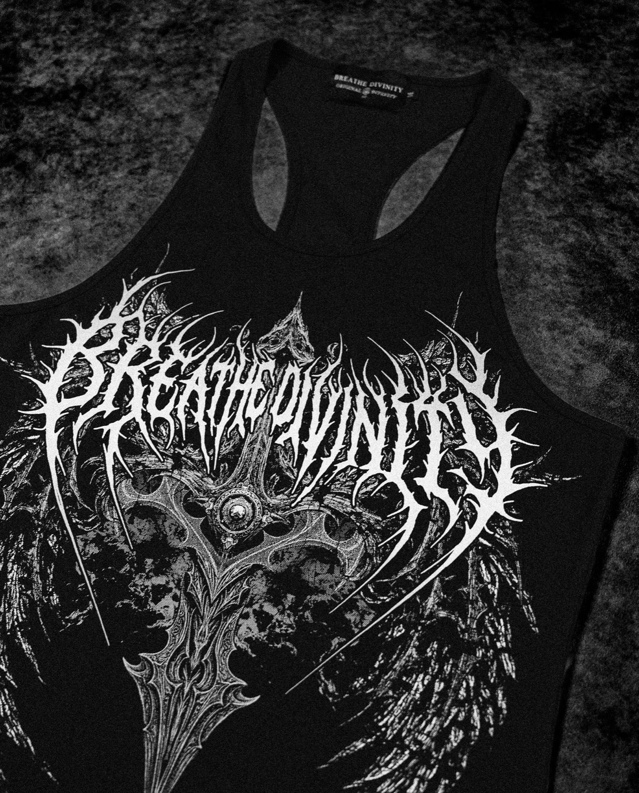 RESURRECTED BODYBUILDING STRINGER (VOID BLACK)