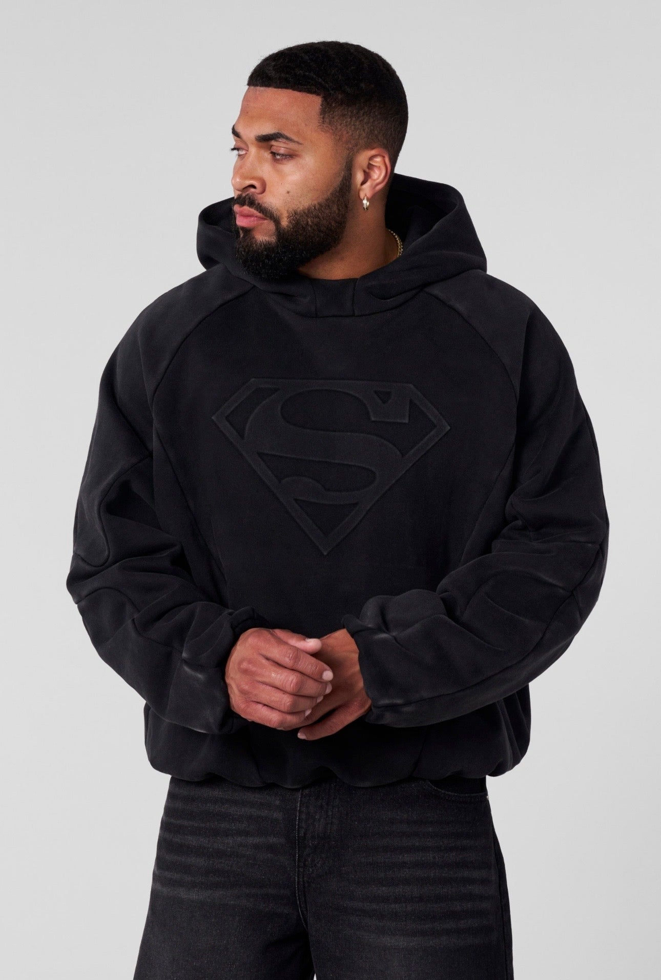 SUPERMAN SHIELD HOODIES-5094