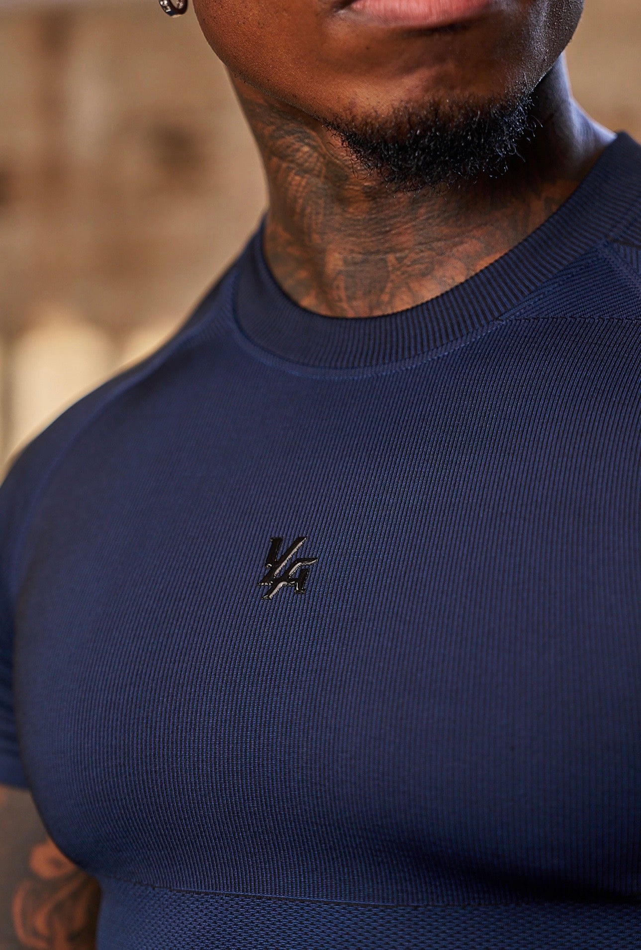 FORME COMPRESSION TEE-4339 (BLACK)