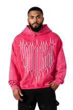 REVENGE HOODIES-5126 (PINK)