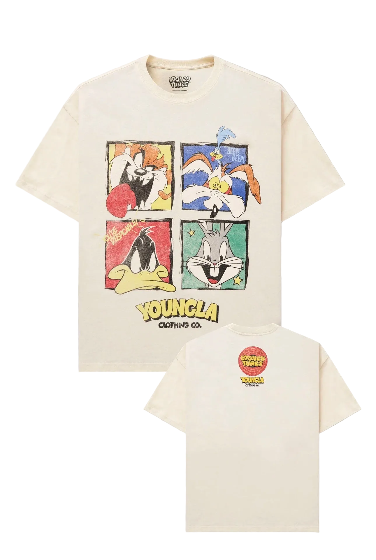 LOONEY TUNES VINTAGE TEES-4291 (CHARACTER COLLAGE)