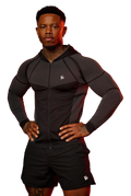 APEX COMPRESSION ZIP-UPS-8061 (BLACK)