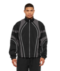 GYMSHARK X CARLOS BELCAST TRACK JACKET (BLACK/GREY)
