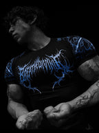 VOID TECH FALLEN KNIGHT SHORT SLEEVE COMPRESSION (PLATINUM)