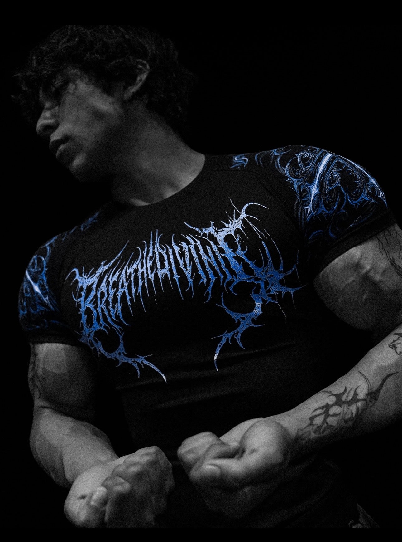 VOID TECH FALLEN KNIGHT SHORT SLEEVE COMPRESSION (PLATINUM)