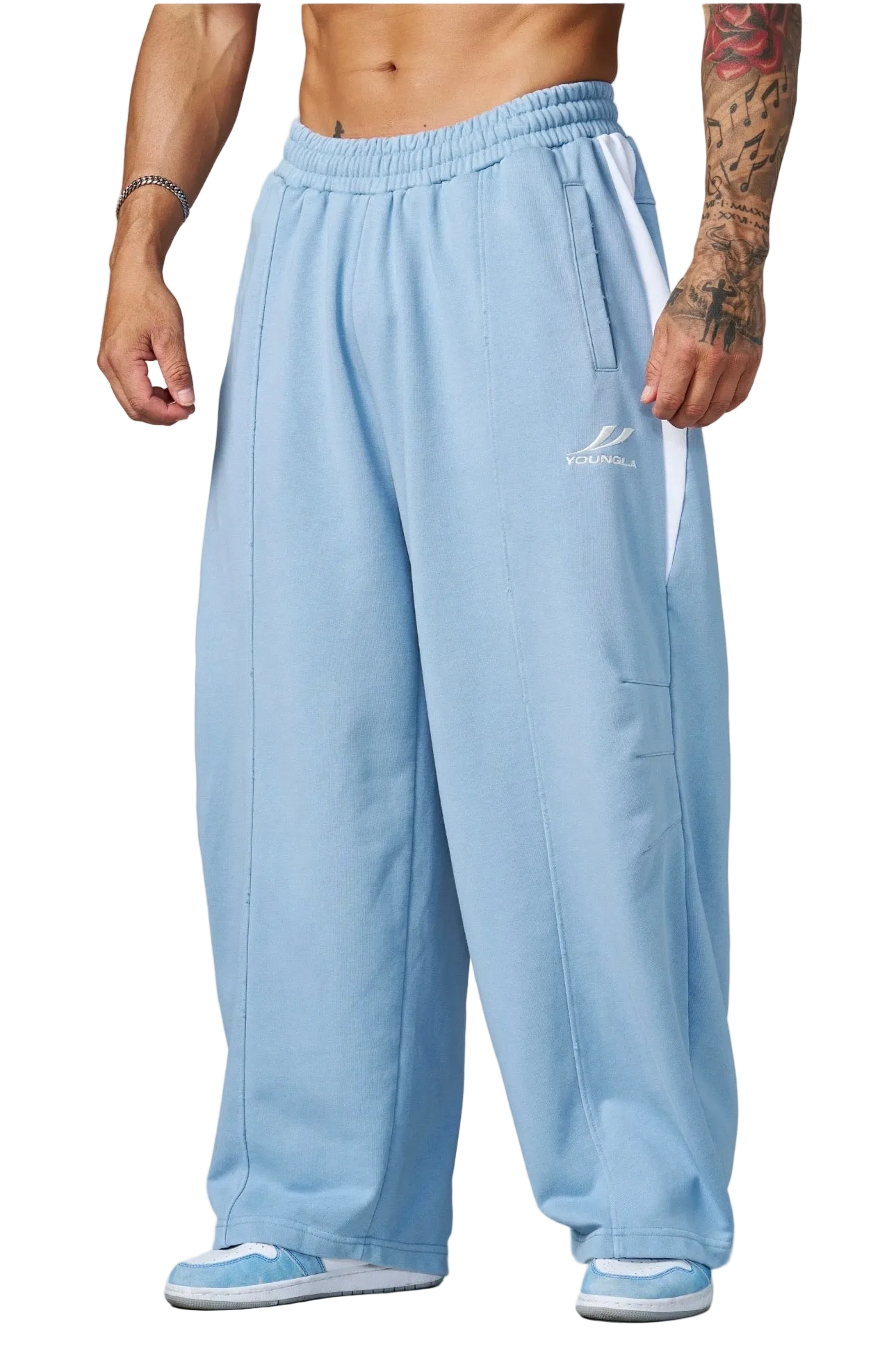 BAGGY ASS SWEATS-3071 (LIGHT BLUE)