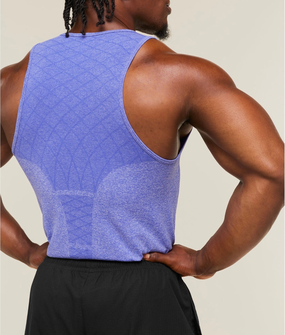 GYMSHARK DEVANT SEAMLESS TANK (AMETHYST)