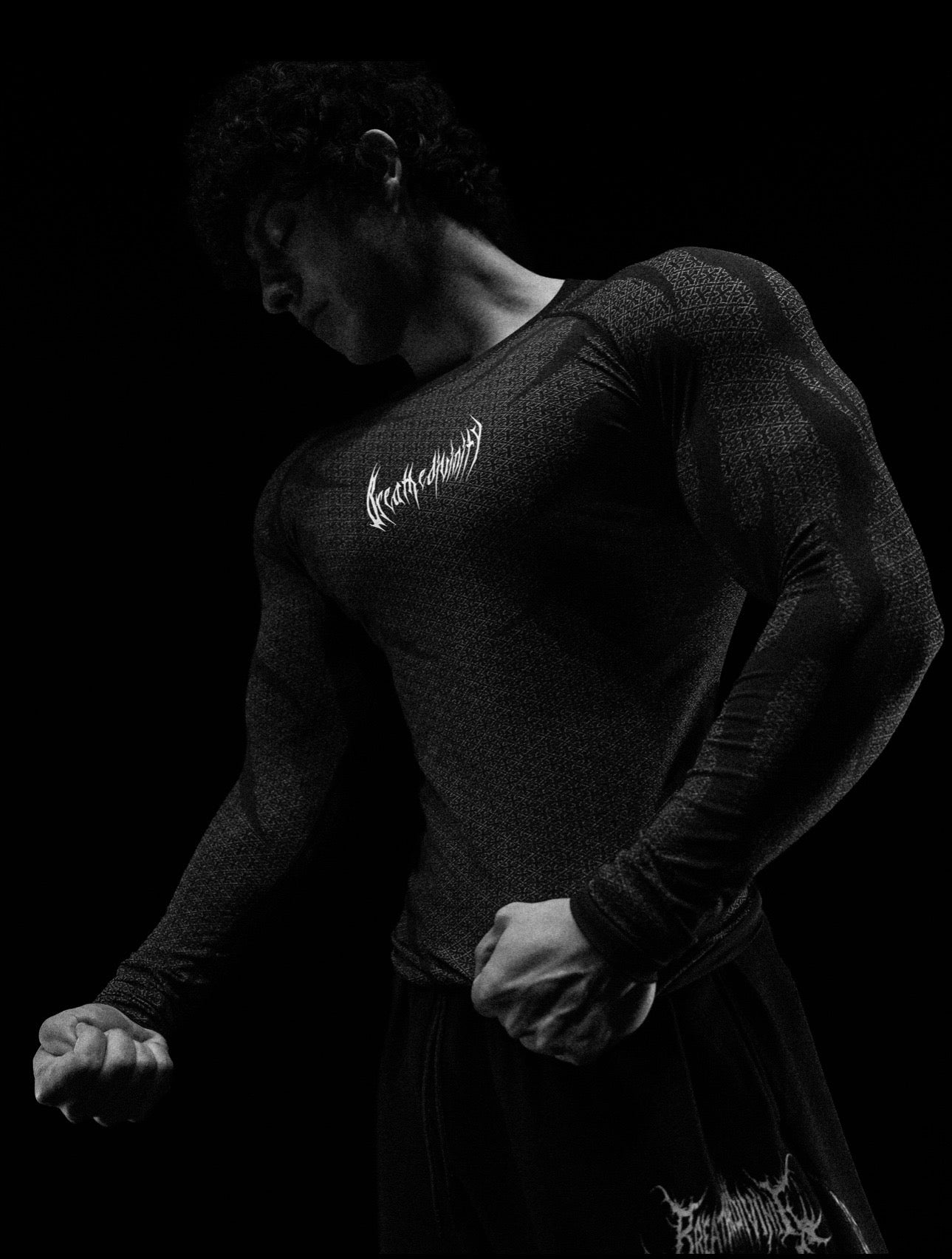 DOOM TECH ARMORED LONGSLEEVE COMPRESSION (MIDNIGHT)