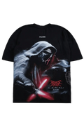 DARK LEGACY “SIDE BY SIDE” SERIES PREMIUM OVERSIZED TEE IN BLACK