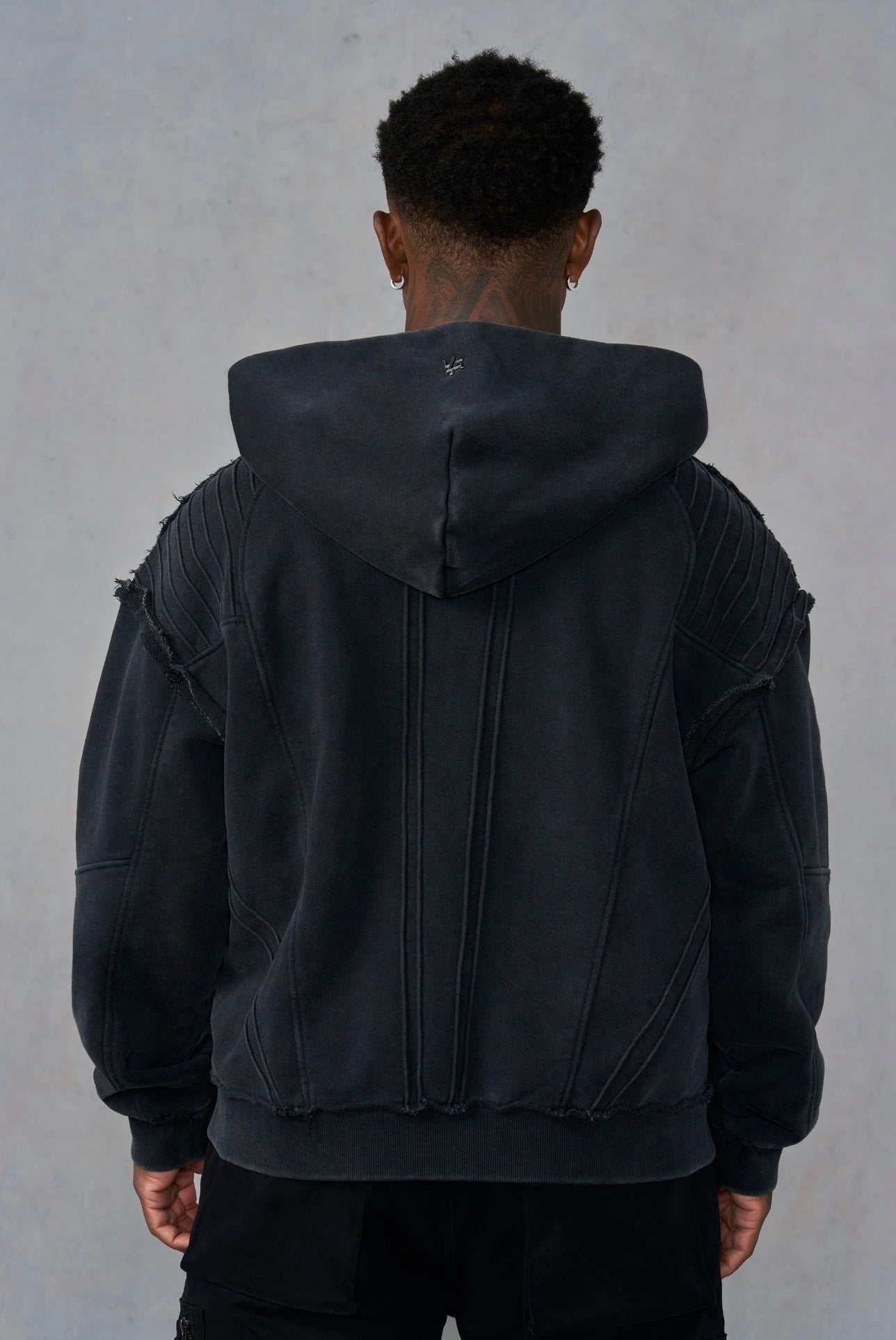 BATMAN ARMORED ZIP-UPS-5209 (BLACK WASH)