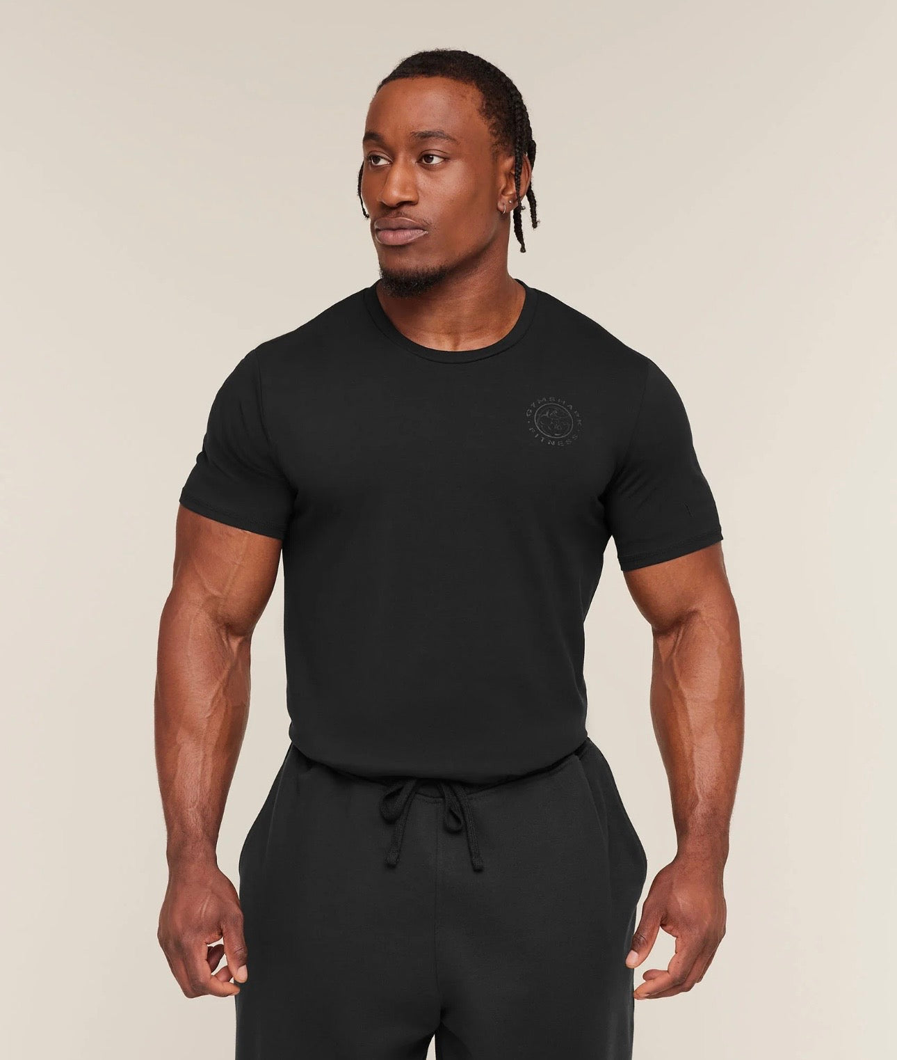 GYMSHARK LEGACY T-SHIRT (BLACK)