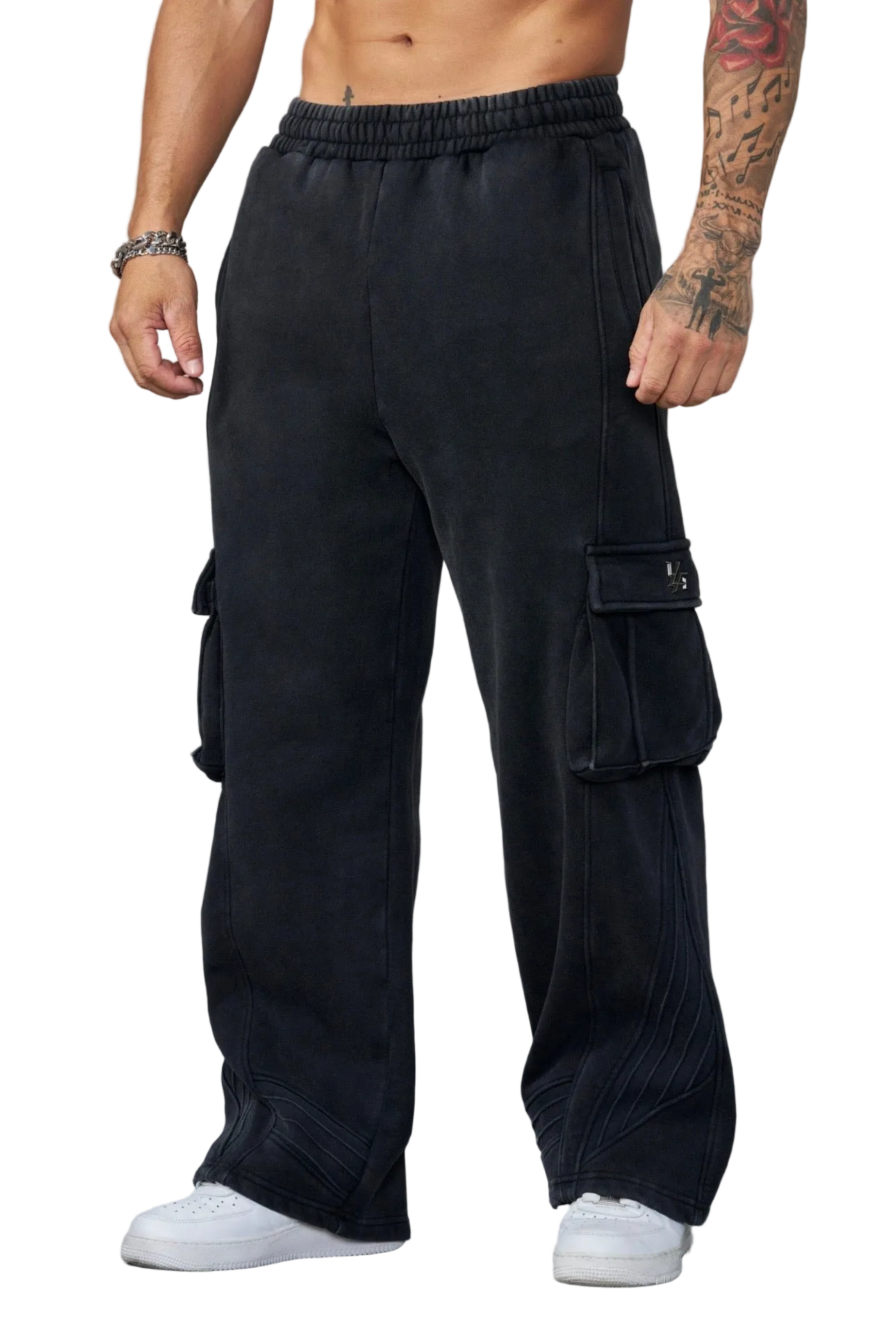 BATMAN ARMORED SWEATS-2131 (BLACK)