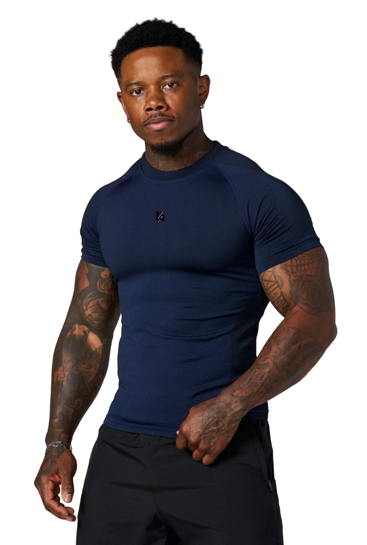 FORME COMPRESSION TEE-4339 (BLUE)