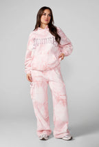 CAMO CARGO JOGGERS-W2230 (PINK)