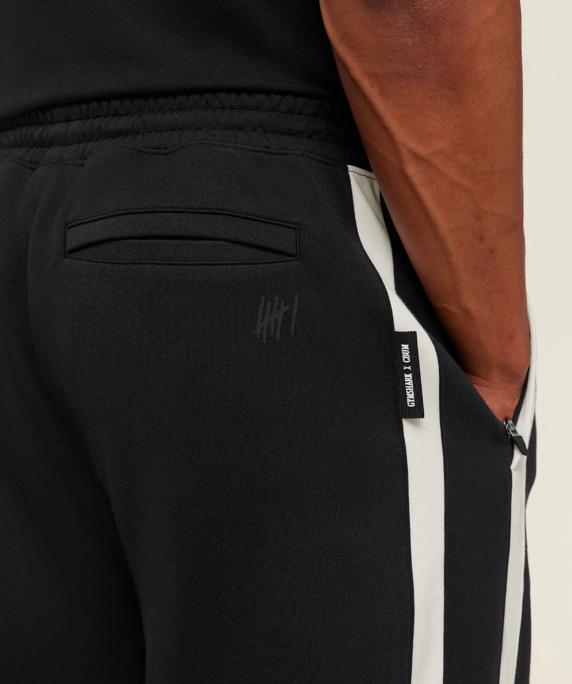 GYMSHARK X CBUM STRAIGHT LEG JOGGER (BLACK)