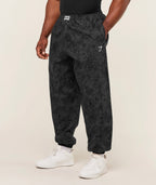 GYMSHARK PUMPER PANTS (BLACK/GREY)