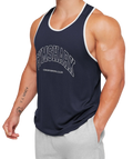 GYMSHARK COLLEGIATE TECH TANK (HEAVY BLUE)