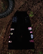 SPOND’S REVERSE FRENCH TERRY PANTS IN BLACK