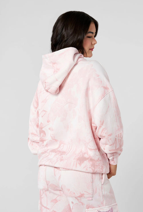 CAMO BLING HOODIE-W5168 (PINK)