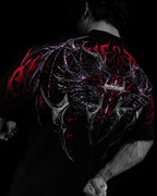 SHADOW MONARCH OVERSIZED T-SHIRT (PHANTOM)