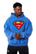 SUPERMAN LEGACY HOODIES-5079 (BLUE)