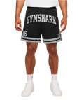 GYMSHARK VARSITY MESH SHORT (BLACK)