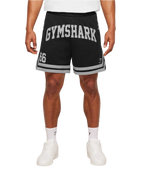 GYMSHARK VARSITY MESH SHORT (BLACK)