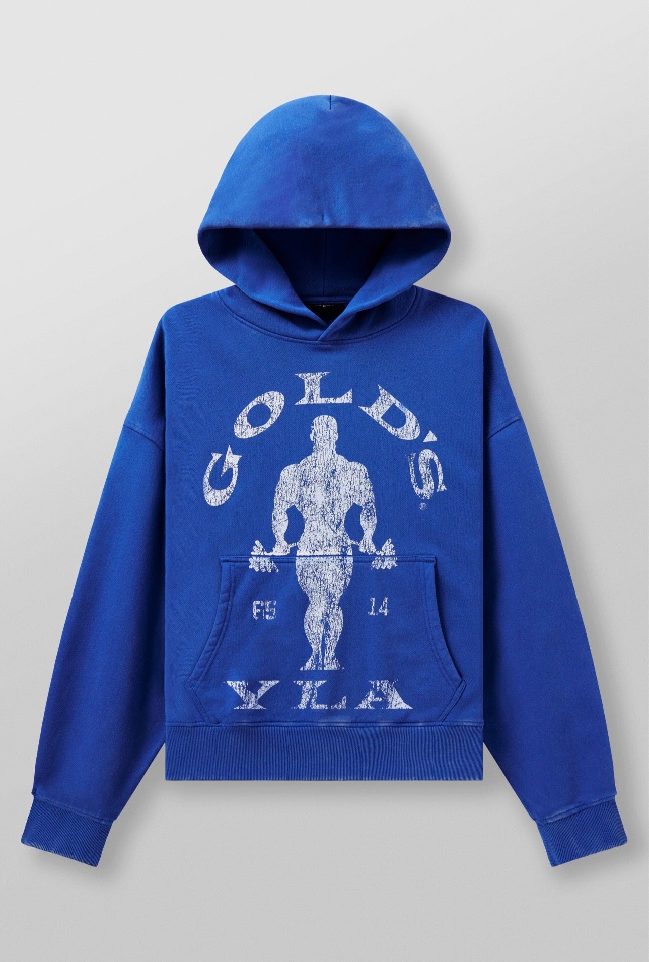 GOLDS GYM CLASSIC PULLOVERS-5161 (BLUE WASH)