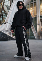 FOUNDATION TRACK PANTS-2113 (BLACK)