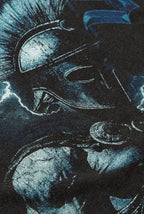 YLA x AXEL-SPARTAN TEE-4135 (BLACK/BLUE)