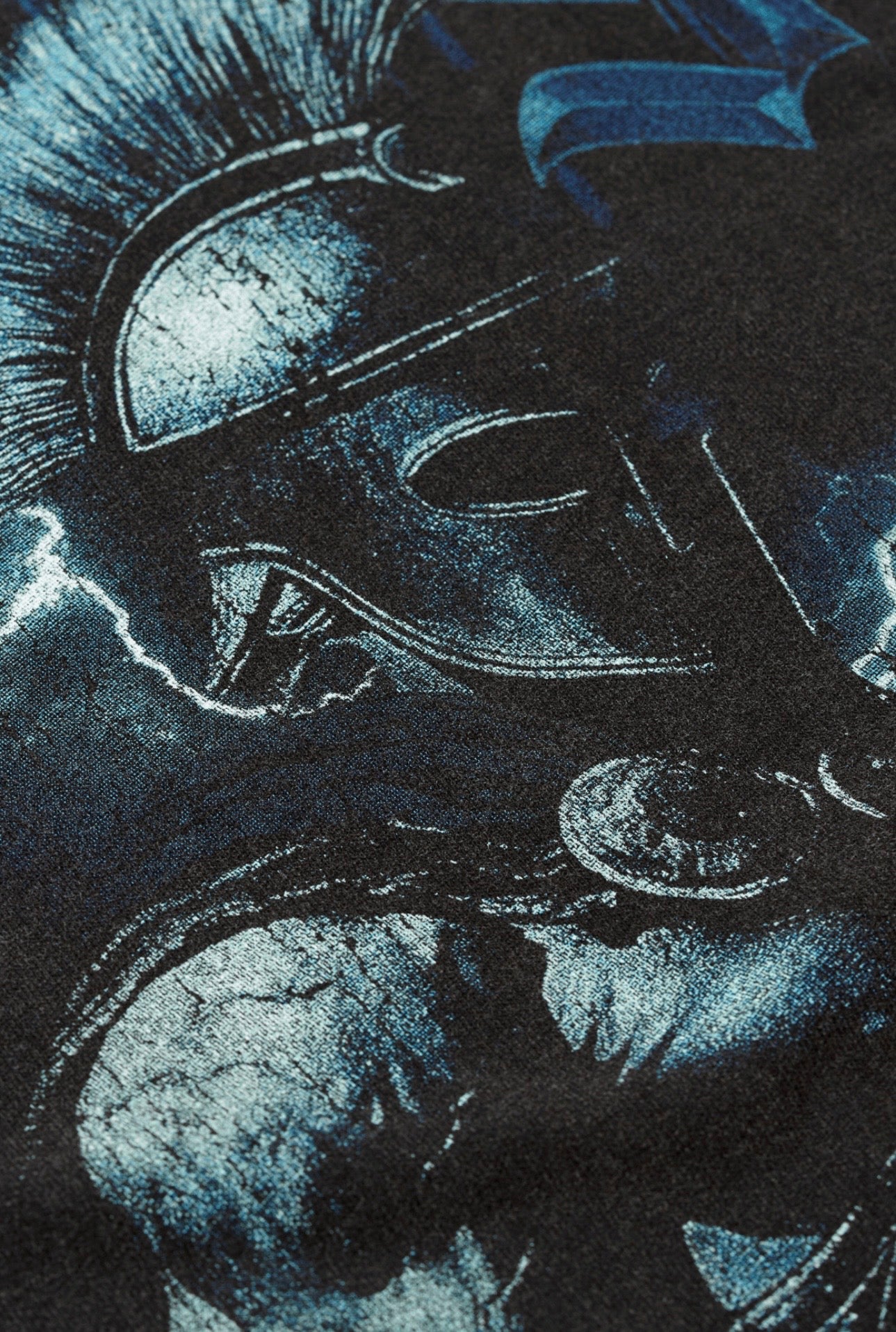 YLA x AXEL-SPARTAN TEE-4135 (BLACK/BLUE)