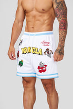 LOONEY TUNES EMBROIDERED PATCH-1071 (WHITE)