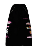 SPOND’S REVERSE FRENCH TERRY PANTS IN BLACK