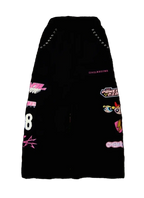 SPOND’S REVERSE FRENCH TERRY PANTS IN BLACK