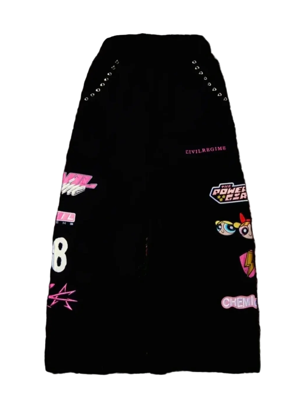 SPOND’S REVERSE FRENCH TERRY PANTS IN BLACK