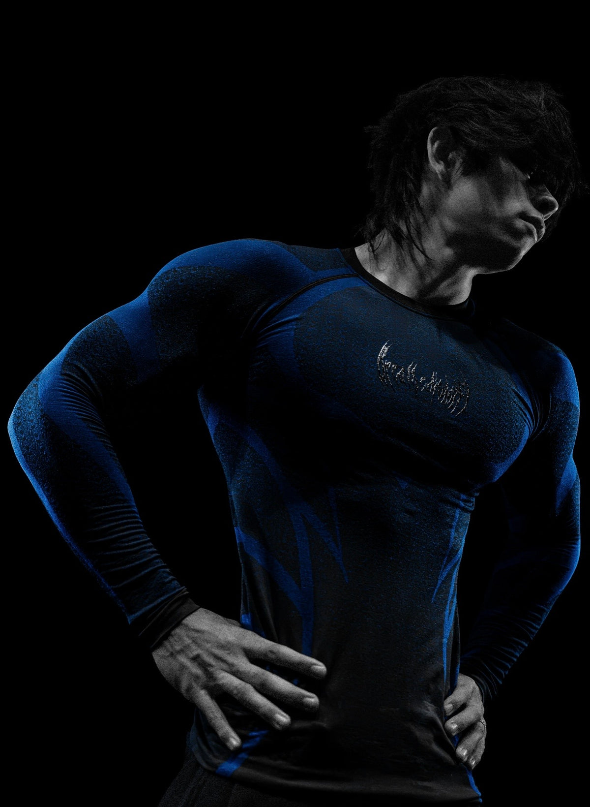 DOOM TECH SPIDER-CORPSE LONG SLEEVE COMPRESSION (NOCTURNE)
