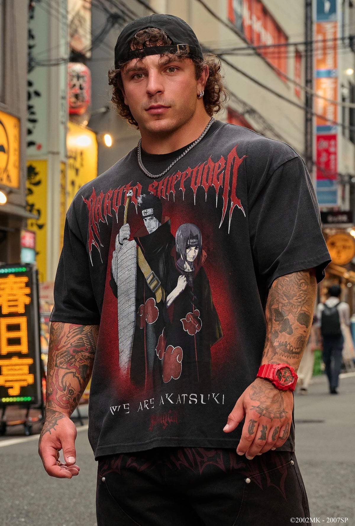 NARUTO ARTWORK TEES-4319 (ITACHI & KISAME)