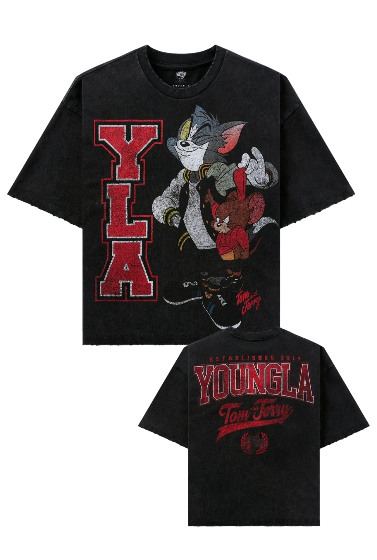 TOM & JERRY TEE-4082 (VARSITY)