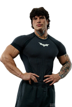 BATMAN COMPRESSION TEE-4259 (BLACK)