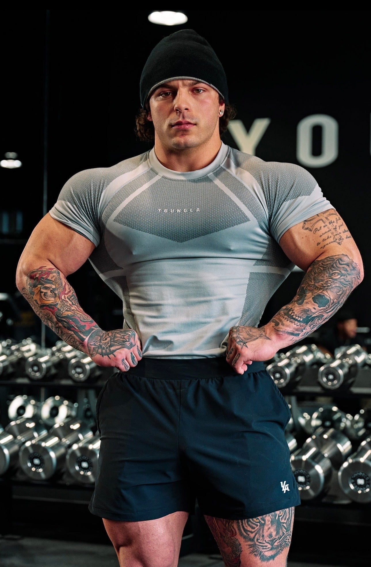 APEX COMPRESSION TEE-4294 (GREY)