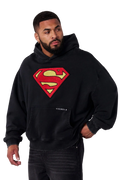 SUPERMAN LEGACY HOODIES-5079 (BLACK)