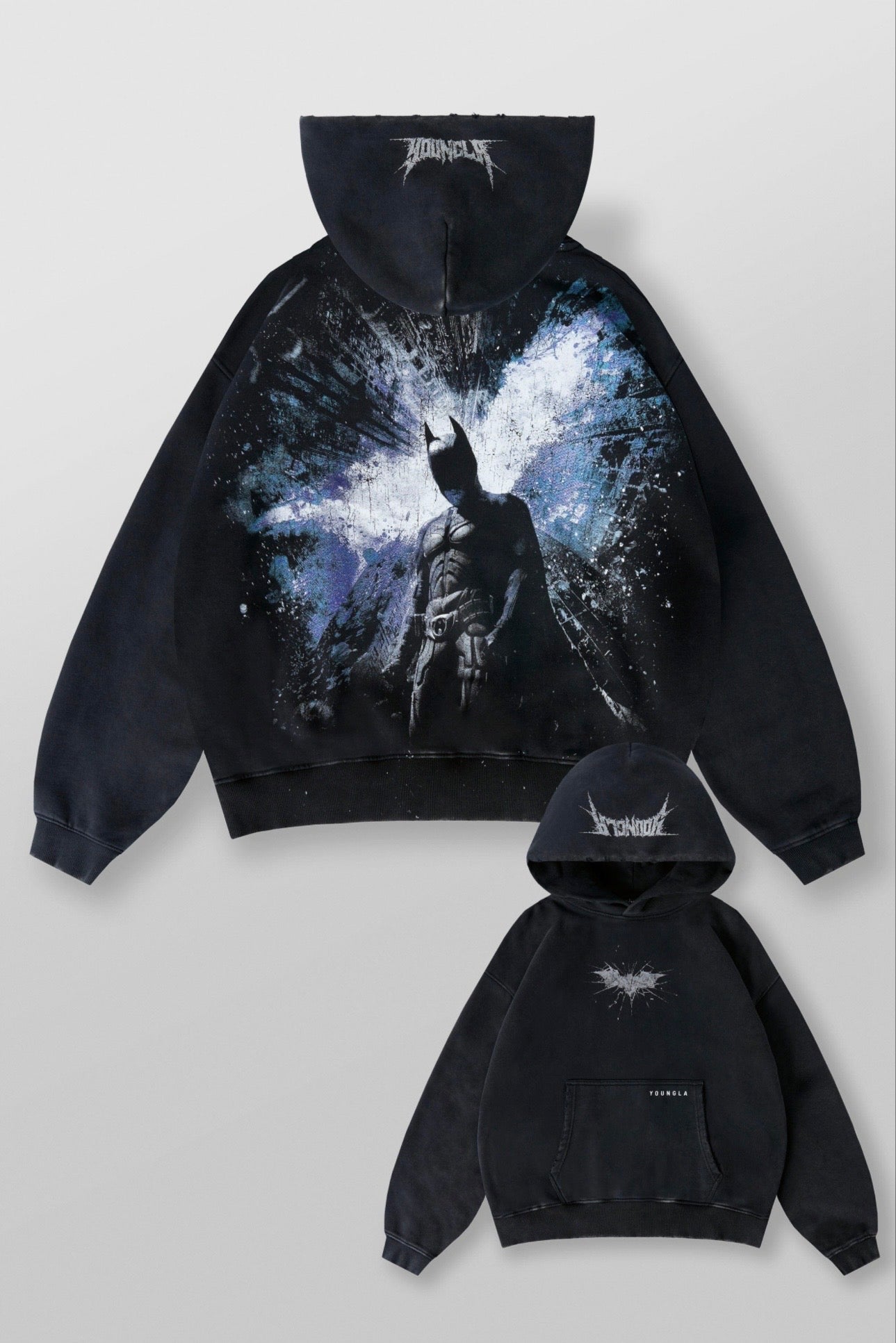 BATMAN MIDNIGHT HOODIES-5174 (BATMAN H)