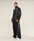 GYMSHARK X CARLOS BELCAST TRACK PANTS (BLACK)