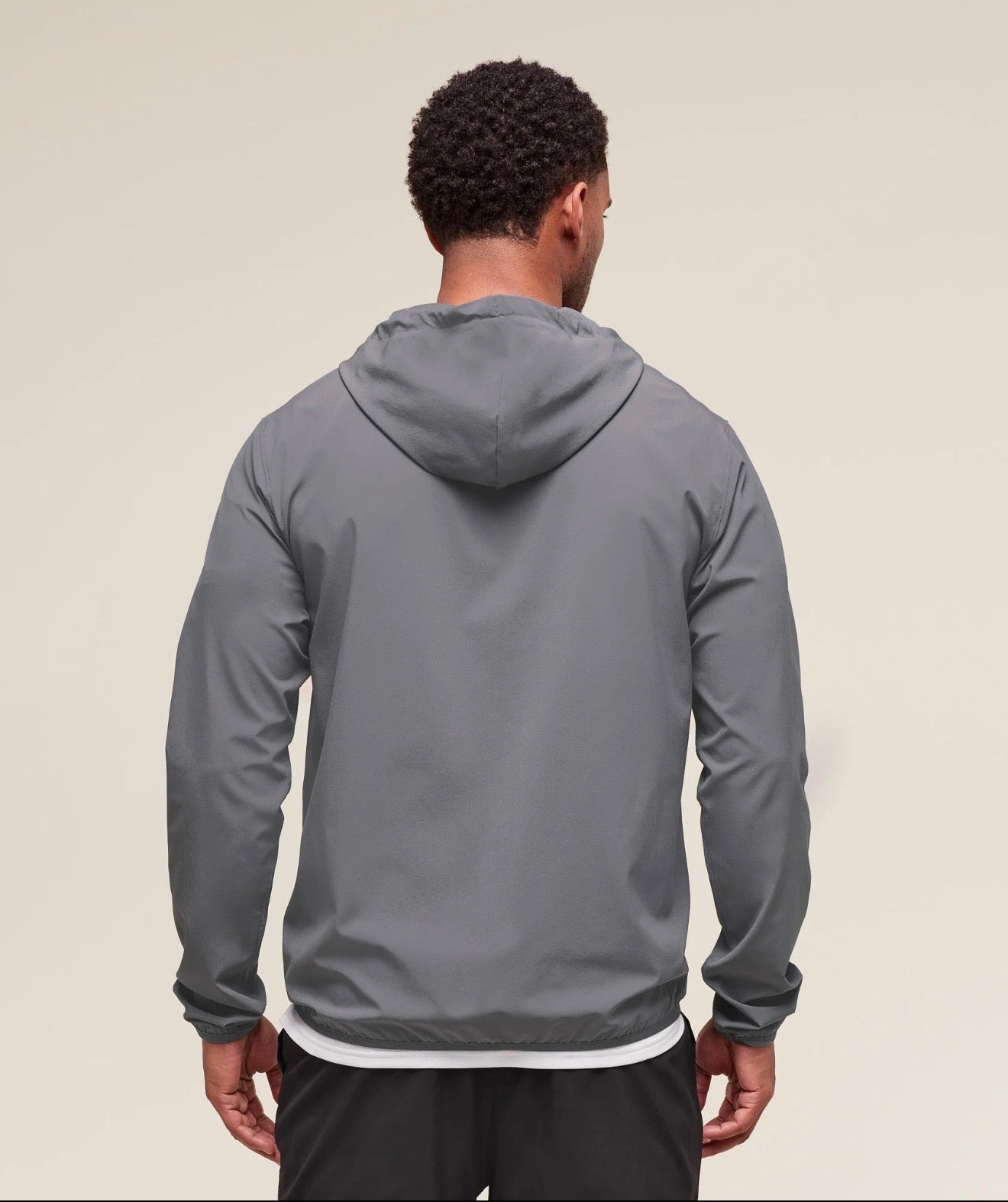 GYMSHARK ARRIVAL TRACK JACKET (SILLHOUTE GREY)