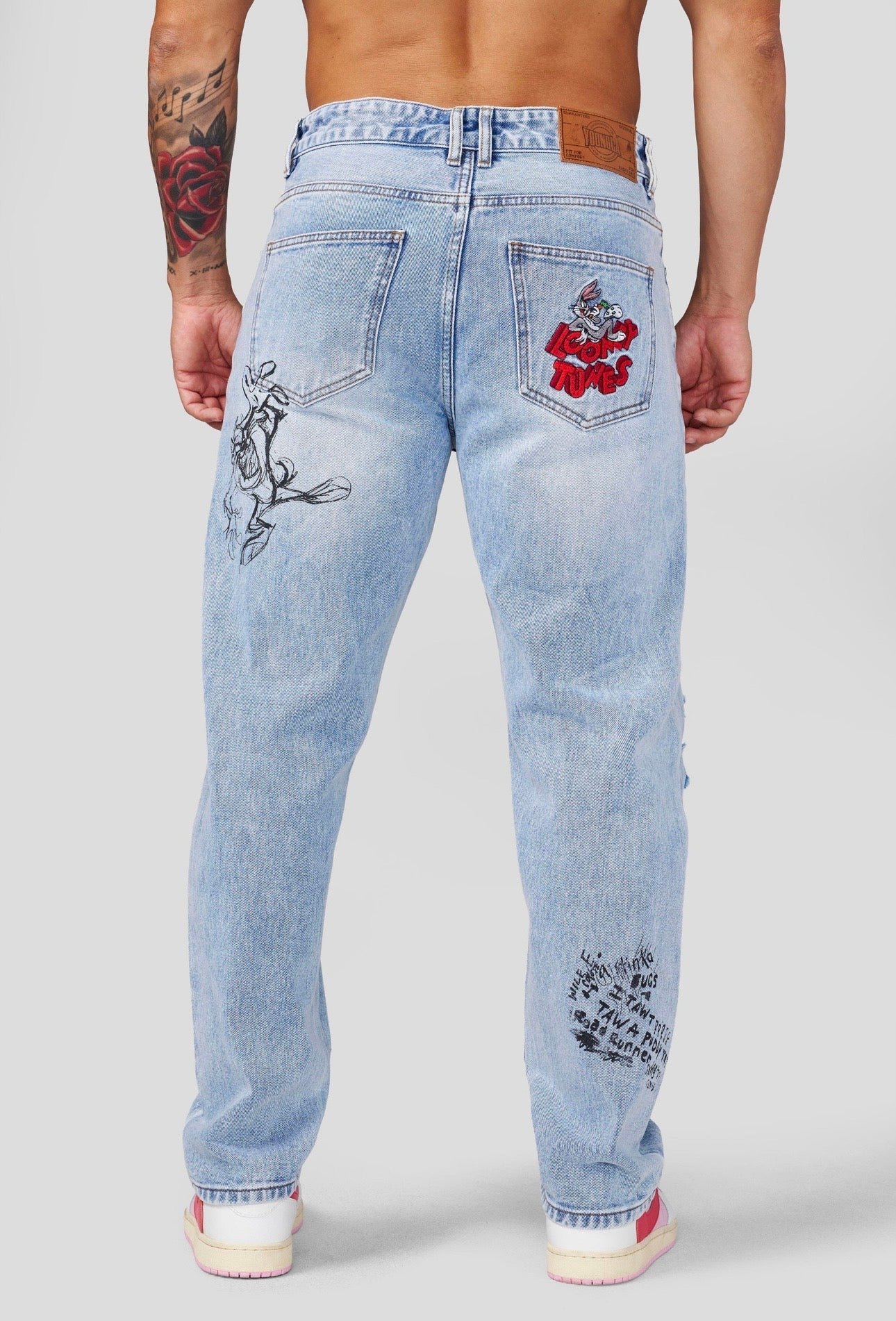 LOONEY TUNES DENIM JEANS-6035 (BLUE)