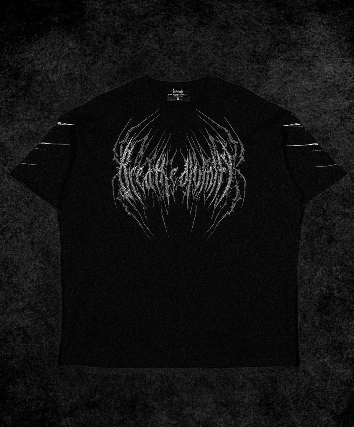 SPIDER-CORPSE OVERSIZED T-SHIRT (VOID BLACK)