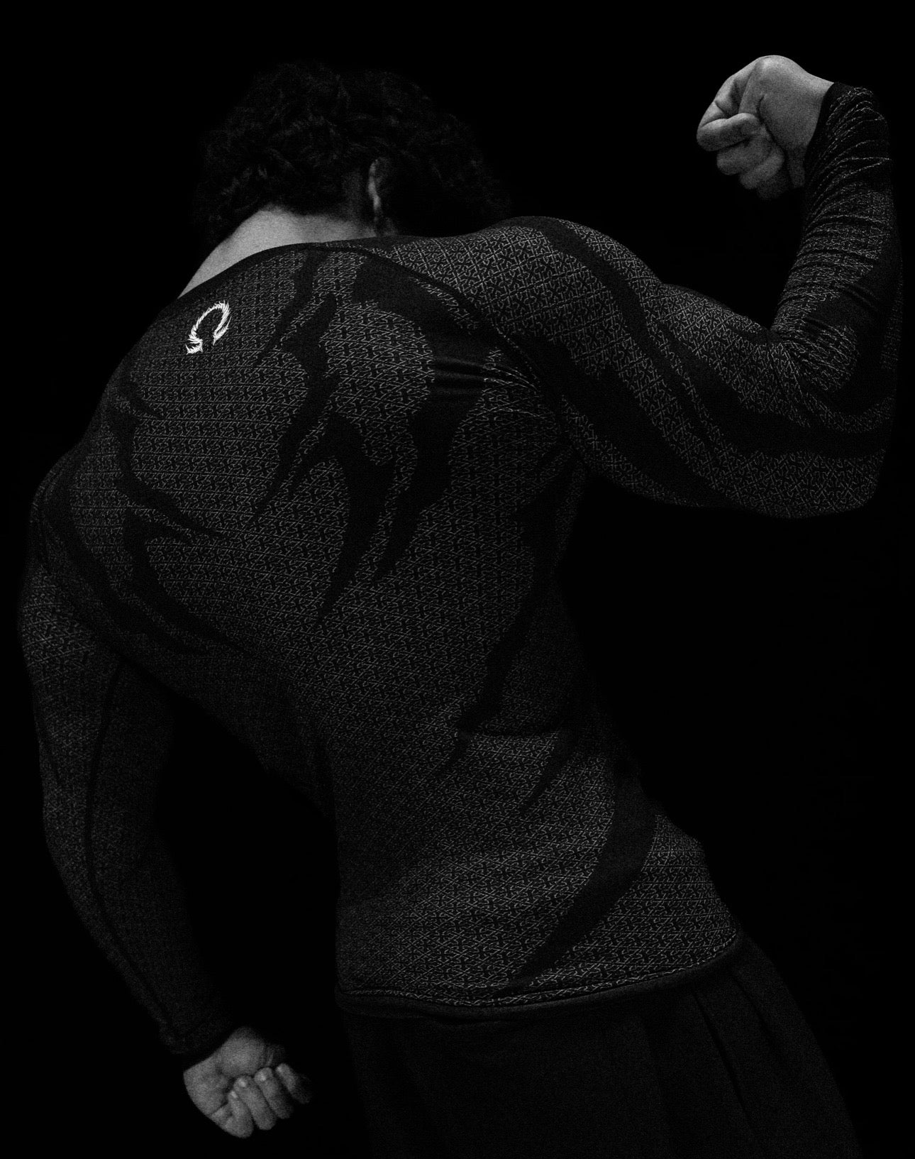 DOOM TECH ARMORED LONGSLEEVE COMPRESSION (MIDNIGHT)