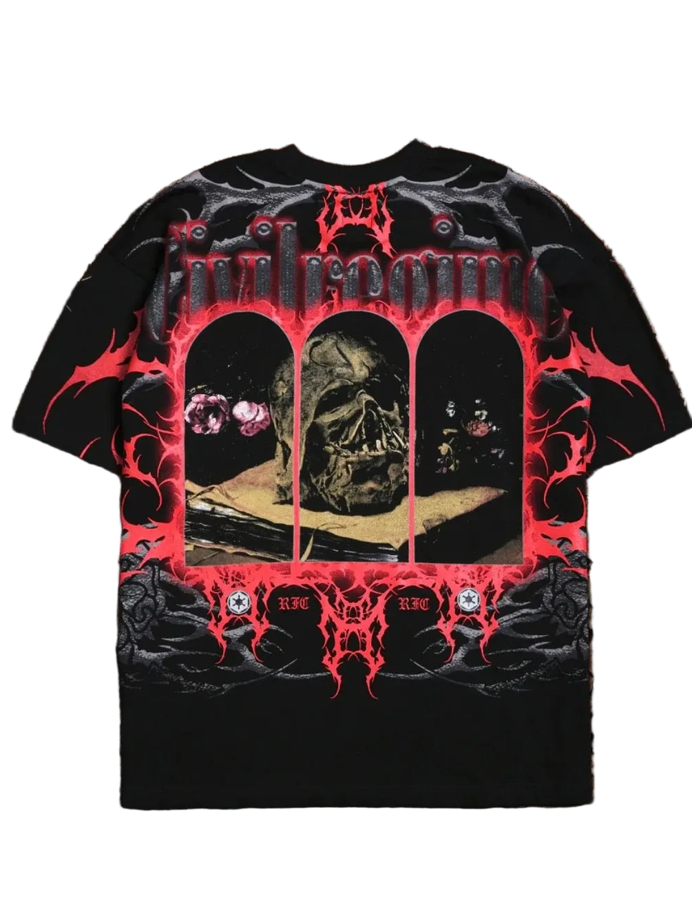 FALLEN STAR AMERICAN CLASSIC OVERSIZED TEE IN BLACK