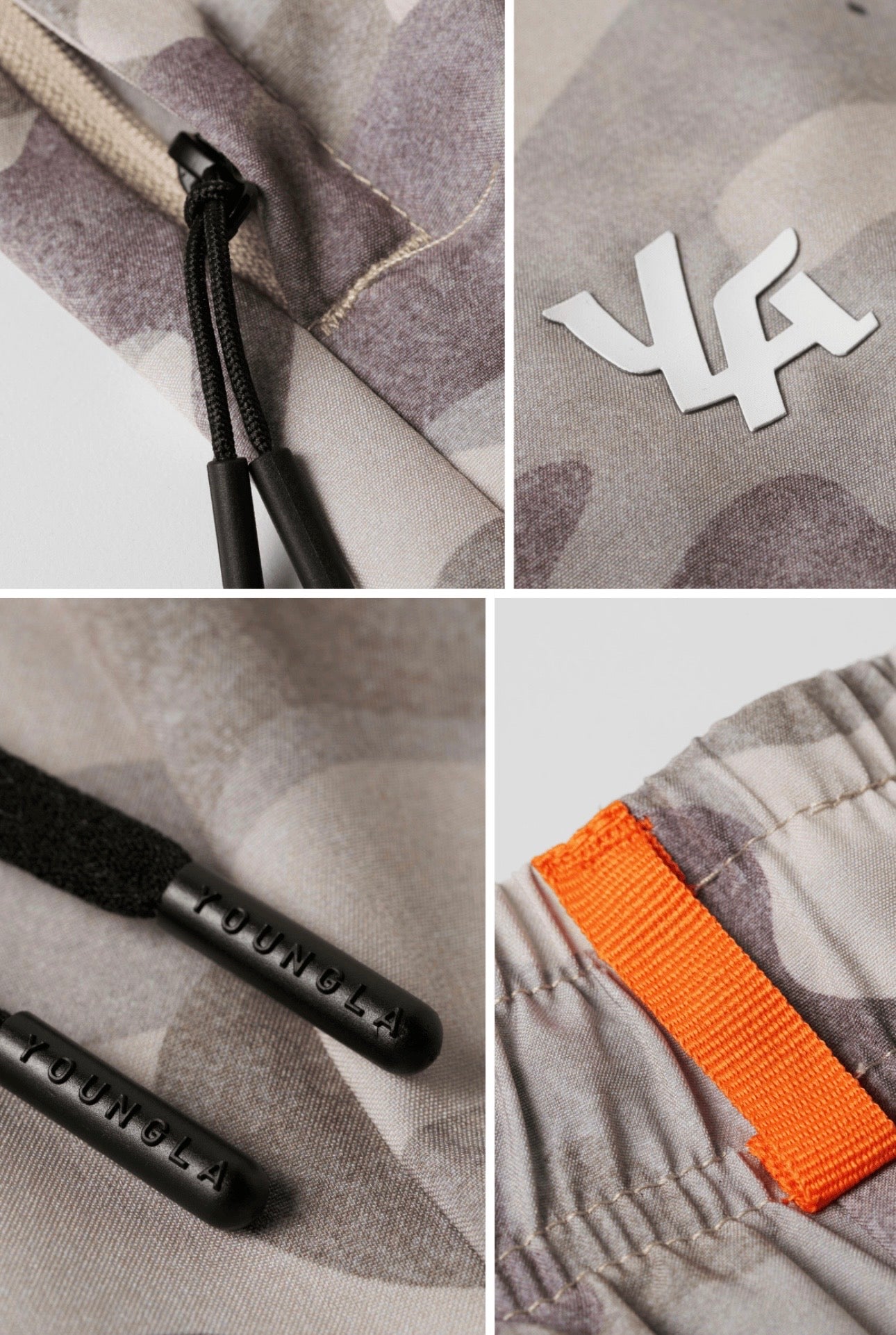 CAMO COMPRESSION SHORT-1047 (NAVY BLACK CAMO)